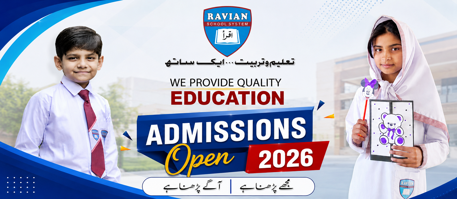 Ravian School Banner